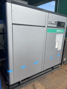 Máy Nén Khí Không Dầu 75kw Hiatchi - sản xuất 2013