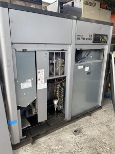 Máy Nén Khí Không Dầu 75kw Hiatchi - sản xuất 2013