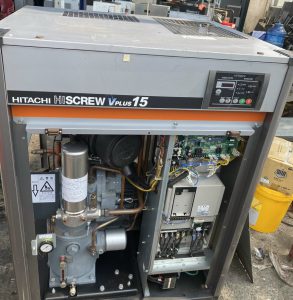 Máy nén khí hitachi 15kw Biến Tần sản xuất 2015