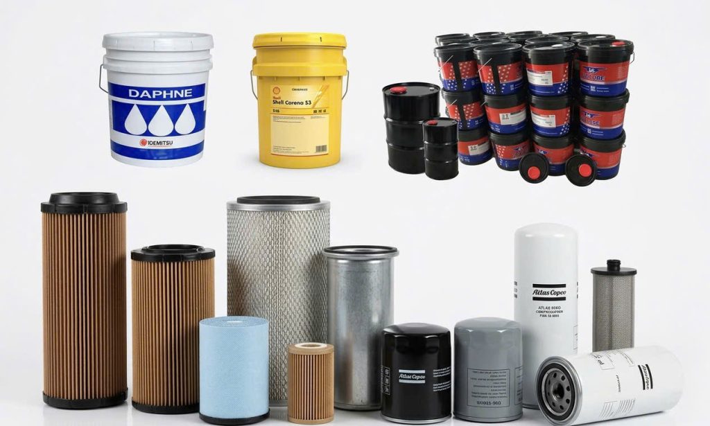 Các loại lọc dầu máy nén khí công nghiệp nhiều chủng loại