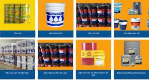 Các loại dầu máy nén khí phổ biến: Idemitsu, Shell, US Lube, Ingersoll Rand