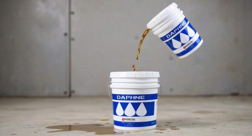 Dầu máy nén khí Daphne Idemitsu chính hãng đang được sử dụng cho máy nén khí trục vít